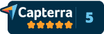 capterra five start review logo